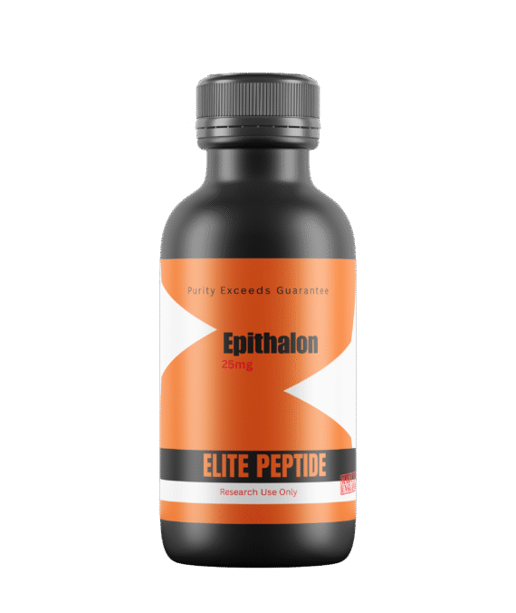 Epithalon 25mg peptide vial high purity lyophilized powder